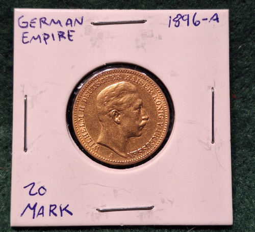 1896 germany prussia mark - germany,