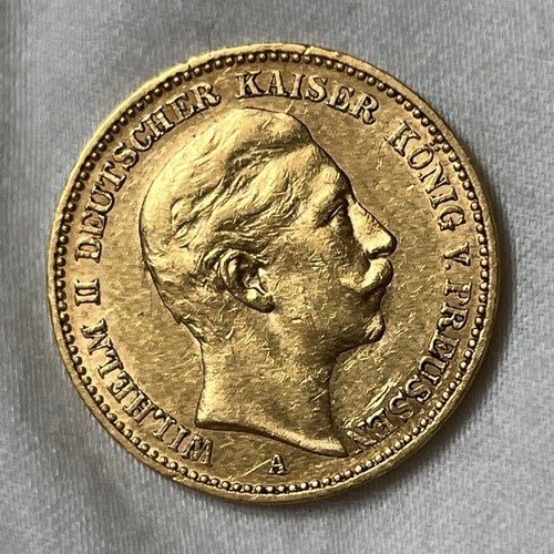 1901 prussia germany gold - 1901,