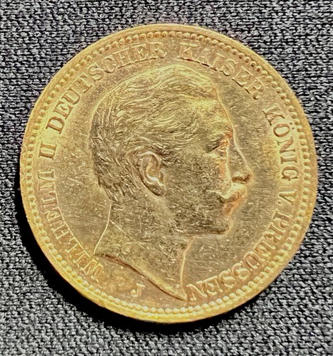 1910 german mark - german, coin