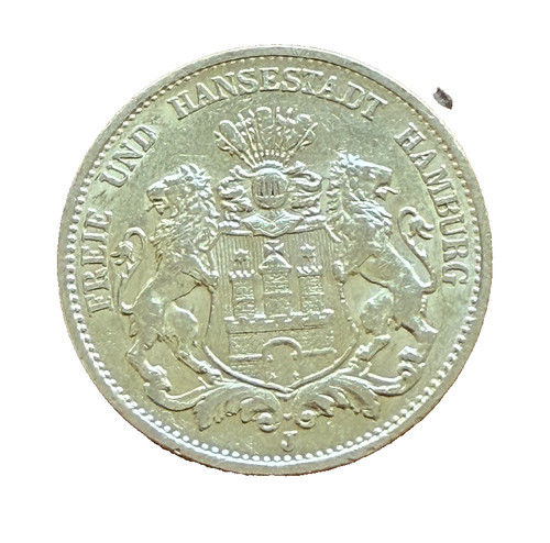 Germany hamburg 1897 gold - 1897, 20