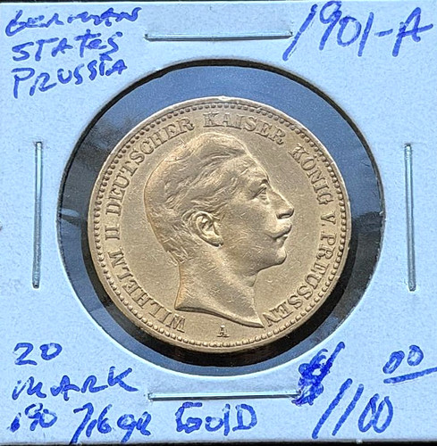 1901 german states prussia - 1901-a,