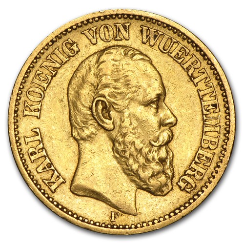 1872 1873 germany - 1872-1873, gold