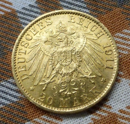 1911 german gold 20 - 1911, a