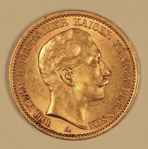 1908 germany mark gold - 1908,